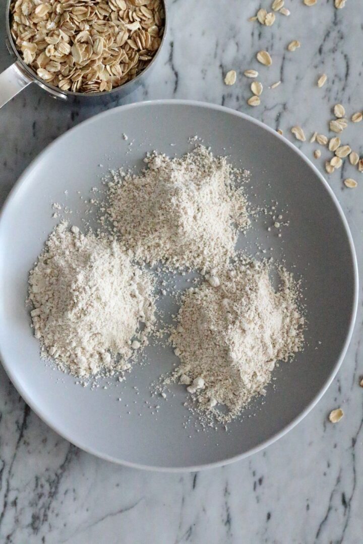 How to Make Homemade Oat Flour 3 Ways Thyme For The Table