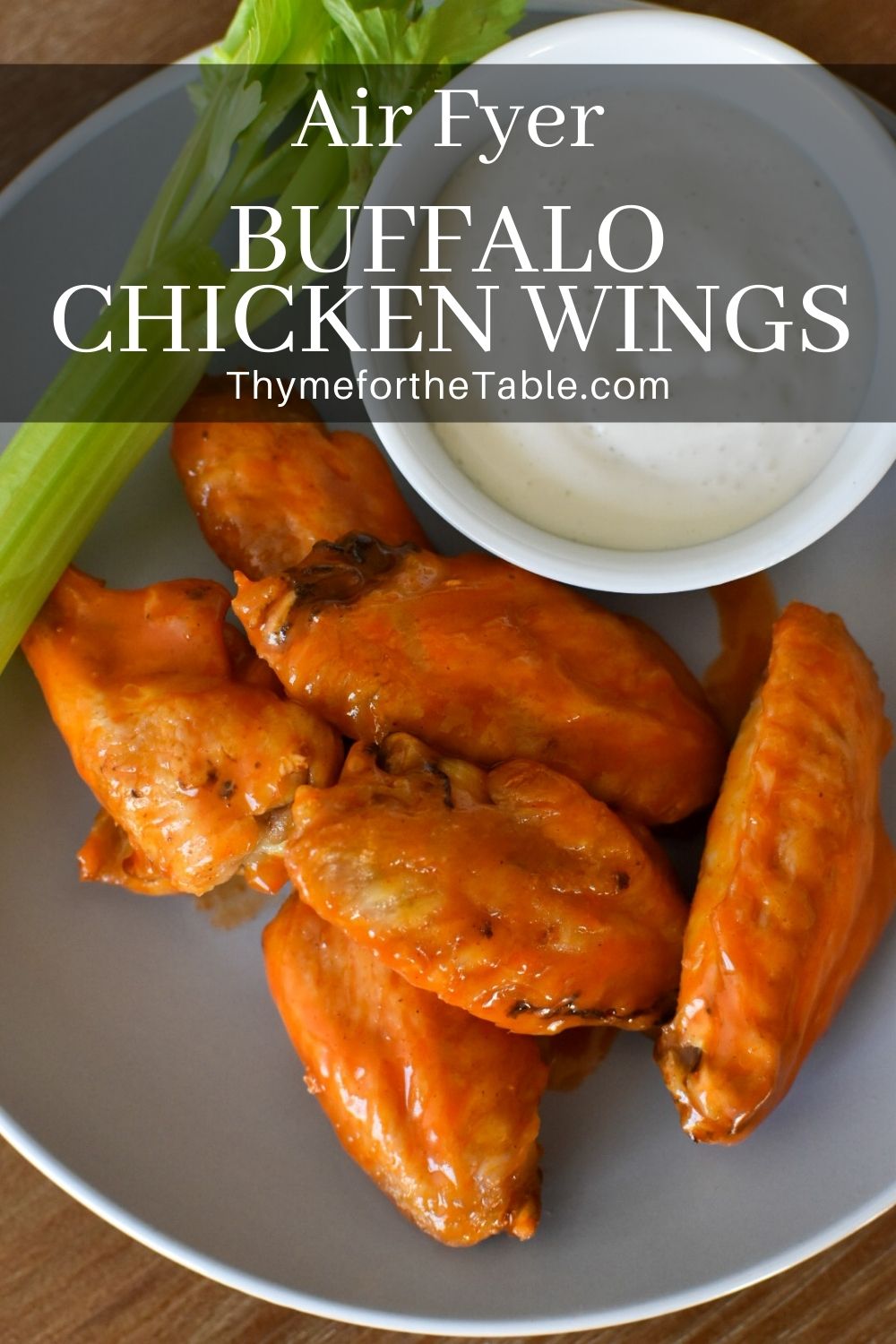 American Buffalo Chicken Wings Recipe Thyme For The Table
