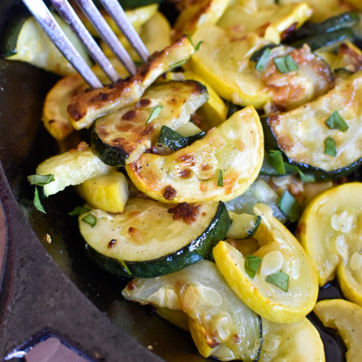 Sautéed Zucchini and Yellow Squash Recipe - Thyme For The Table