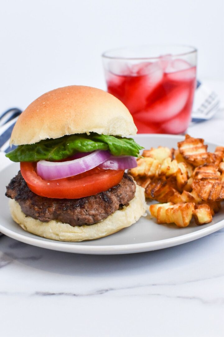 Simple Burger Recipe (No Breadcrumbs) Thyme For The Table